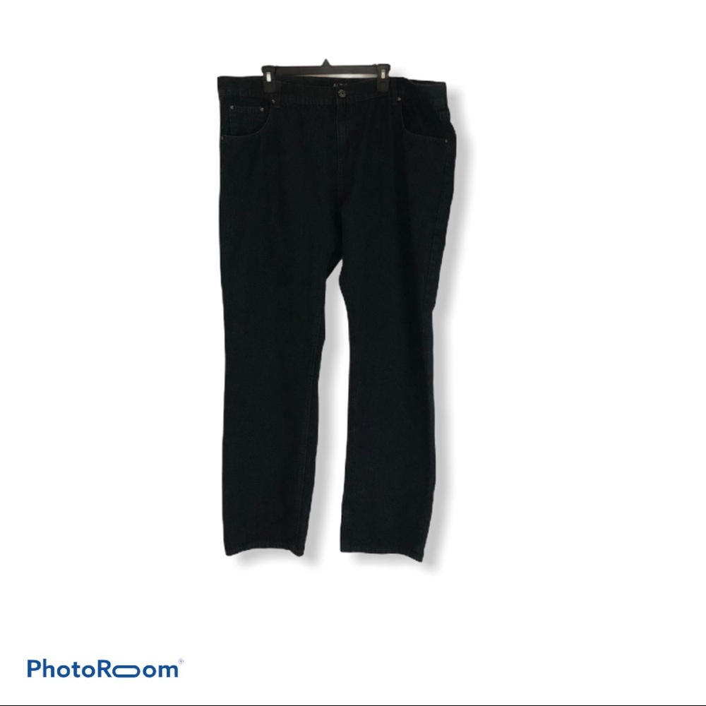 Alpha 17 Jeans 44 Dark Wash Blue Straight Leg